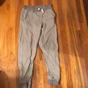 Grey sweatpants